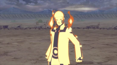 Naruto (Baryon Mode) Sage of the Six Paths Mode wo Cloak