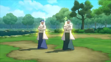 Hiruzen robes with hat