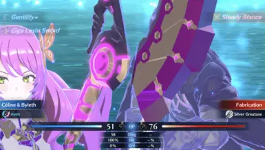 Byleth in Giga Levin Sword instead of Robin 