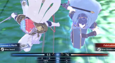 Marth in Twin Strike
