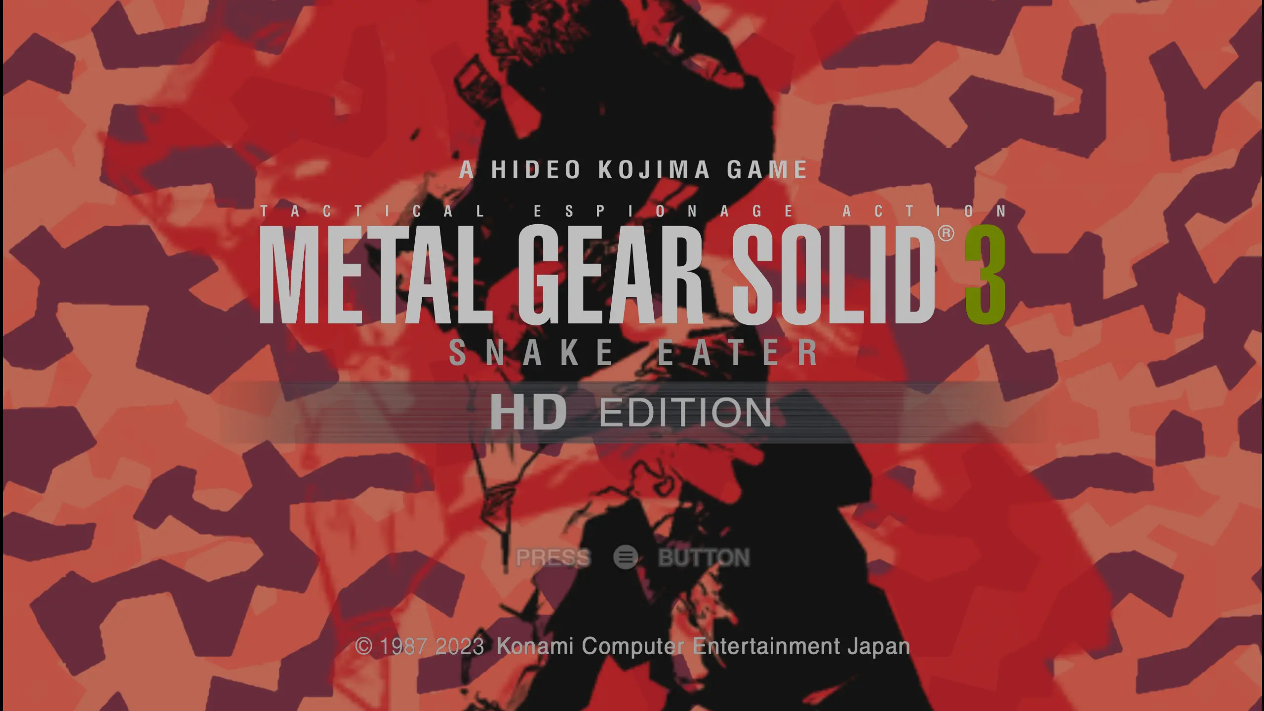 PS2 Title Card Restoration Project (MGS3) at Metal Gear Solid 3: Snake ...