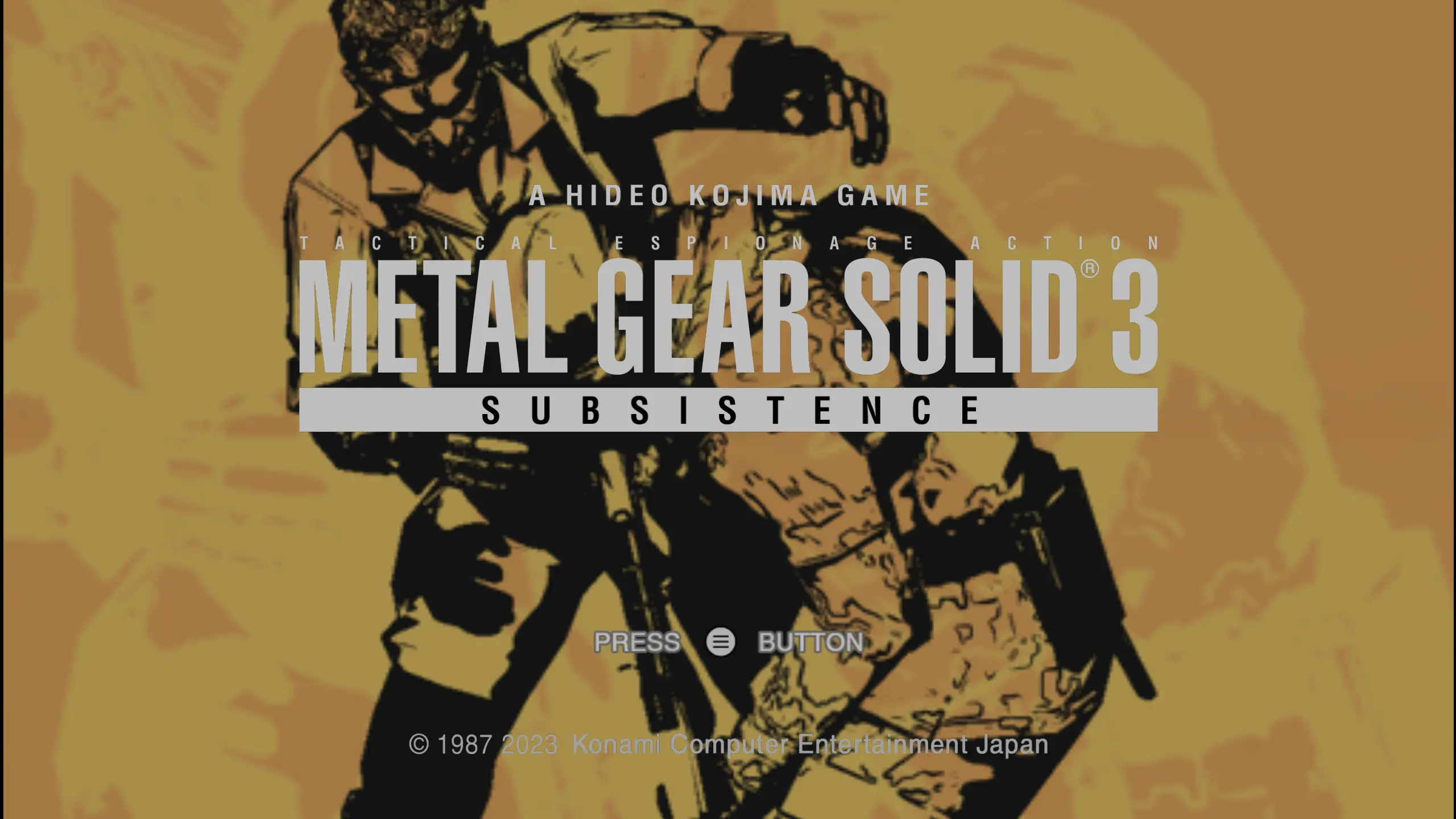 PS2 Title Card Restoration Project (MGS3) at Metal Gear Solid 3: Snake ...