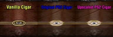 PS2 Cigar Texture Restoration