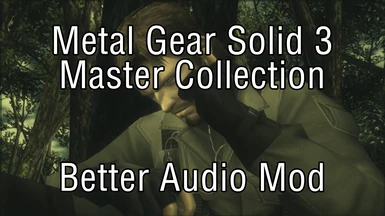 MGS3MC Better Audio Mod