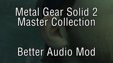 MGS2MC Better Audio Mod