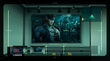 Solid Snake Wallpaper in Crew's Quarters
