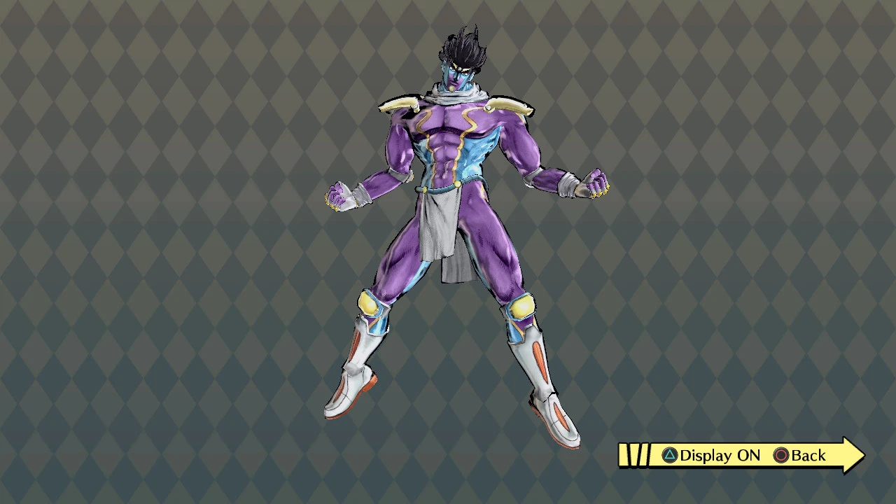 Part 4 Jotaro Costume and UI at JoJo's Bizarre Adventure: All Star ...