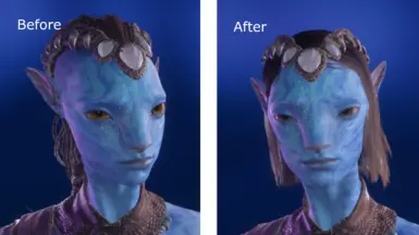 Replace Cosmetic Headgear Hairstyles with Chosen Hairstyles