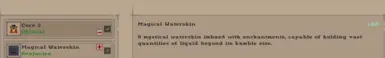 Magical Waterskin
