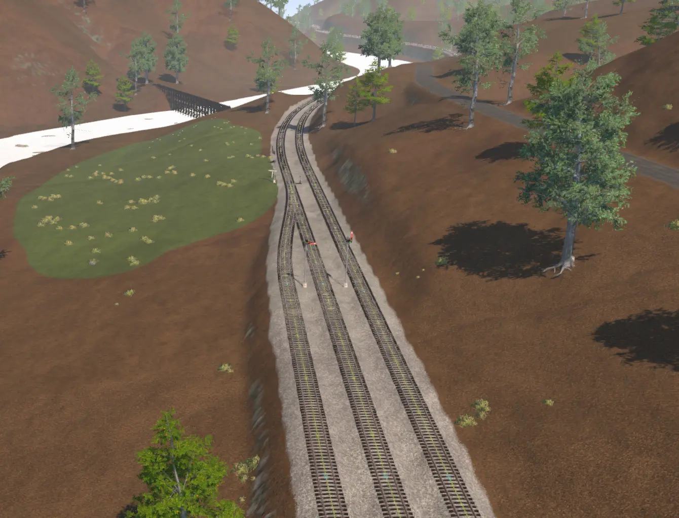 Devils Dual Track Whittier To Slyva At Railroader Nexus - Mods And 