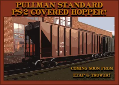 Pullman Standard PS-2 3bay Covered Hopper