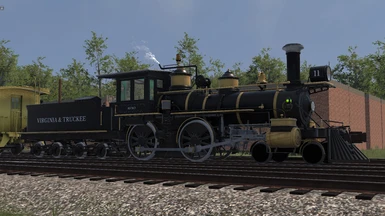 A-12 4-4-0 Steam Locomotive