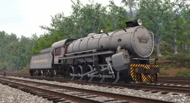 How the locomotive appears when bought or spawned