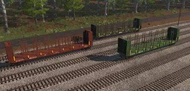 100 Ton Pulpwood Car
