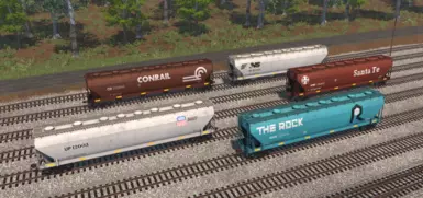 100 Ton Grain Car