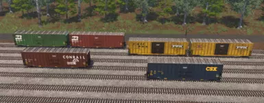 100 Ton Boxcar