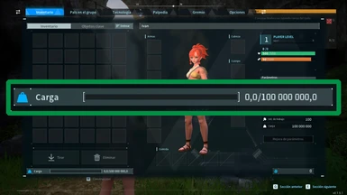 100M Default Max Inventory Weight v0.2.4.0