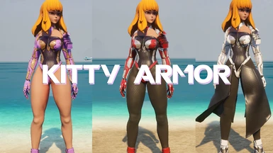 Sexy Female Kitty Armor - BODY PHYSICS UPDATE