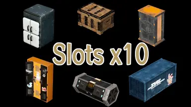 All Storage Slots x10 - Guild Chest x10 - Pal Disassembly Conveyor 100 (3 Versions)