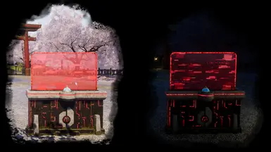 Dark and Red Pal Box Base