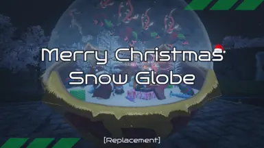 Christmas Snow Globe (Cooler replacement)