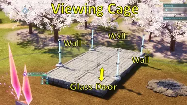 Viewing Cage 1-Wall Open