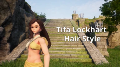 Tifa Lockhart Hair Style