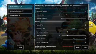 Mod Config Menu (UI)