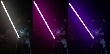 Ddwolf's Lightsabers collection (sword replacement)