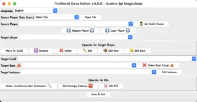 Palworld Save Editor
