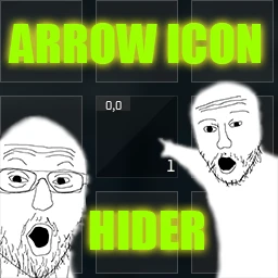 Arrow Icon Hider (Placeholder)