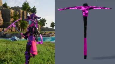 Pickaxe PinkMarble