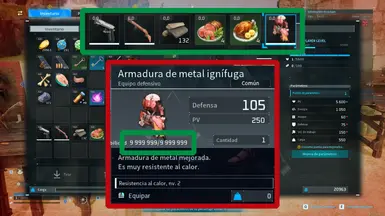 Max Durability and All Items Weight 0 and Food Not Spoil v0.1.5.1