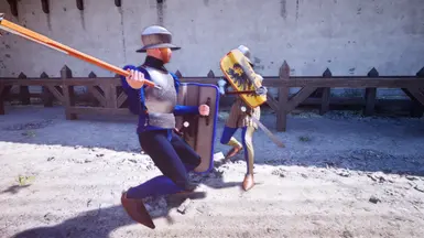 "Oh yeah, take this!"