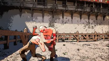 WWE Move in half sword
