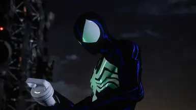 Ultimate Spider-Man Adapted Black Suit