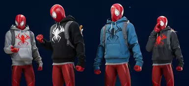 Scarlet Bodega Cat suit with variants
