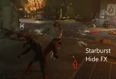 Starburst - hide FX (Spider-Man 2)