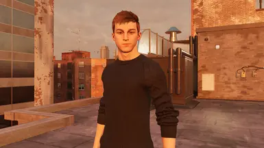 Black Sweater Peter Suit Replacer (Modular)