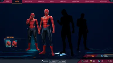 New suit style: Promotional Blues