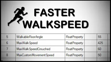 Faster Walkspeed