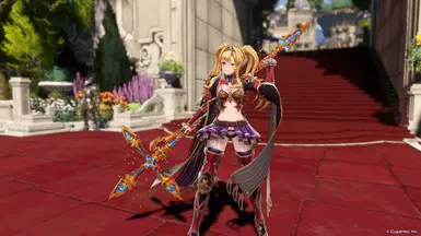Zeta's "Spear of Arvess" skin over Ascension, keeping glow