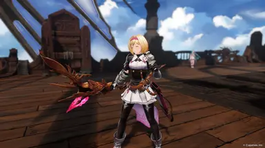 Djeeta with Tweyen's bow works surprisingly well