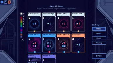 Card marking, card pile indicators while browsing