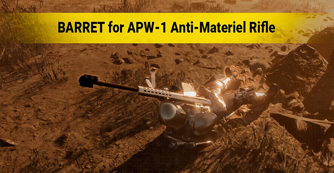 BARRET for APW-1 Anti-Materiel Rifle at Helldivers 2 Nexus - Mods and ...