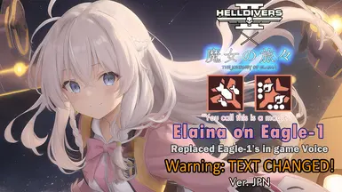 Eiaina (from The journey of Elaina) Eagle-1 voice