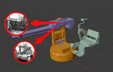 75mm kwk40 and 88mm pak43 shooting sound for AT emplacement