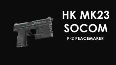 HK MK23 SOCOM Over P-2 Peacemaker