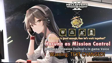 Haruna (from Kantai Collection) Mission Control voice