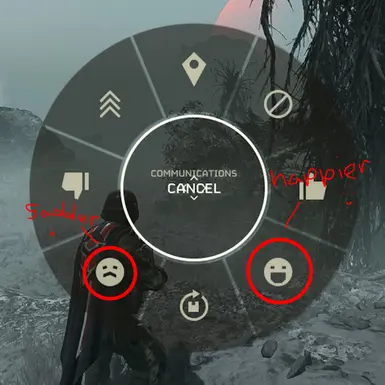 The Thanks and Sorry voice command icons have been slightly adjusted to appear more expressive.